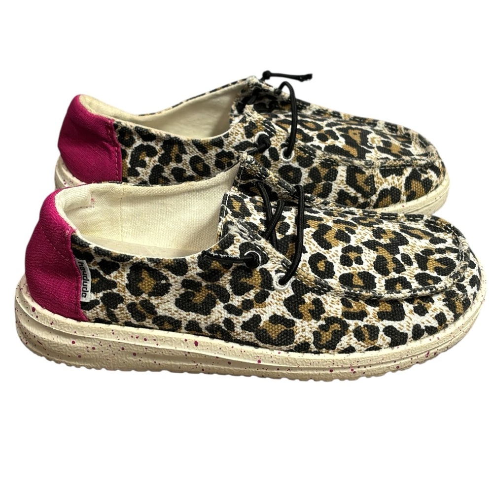 Hey Dude Youth Wendy‎ Cheetah Shoes - K12